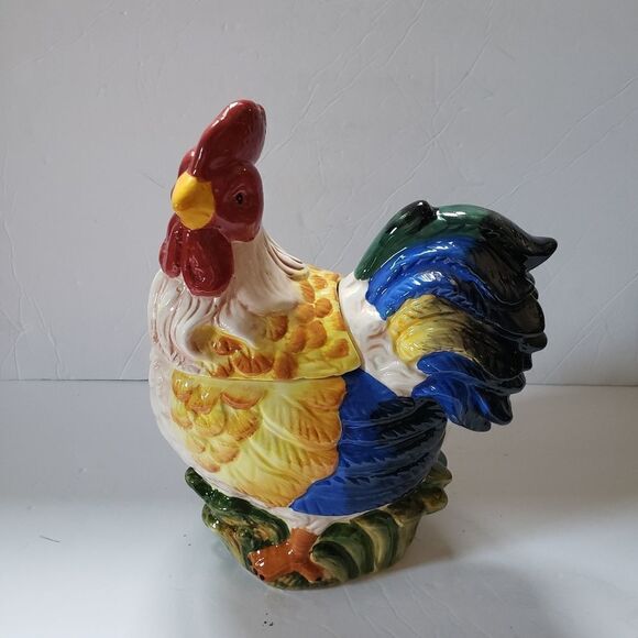Rooster Cookie Jar   - Picture 3 of 15